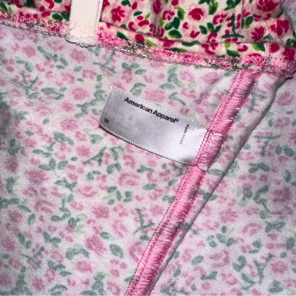 AMERICAN APPAREL FLORAL BODYSUIT - SIZE SMALL - Picture 8 of 8